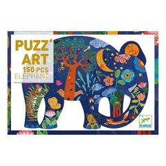 Djeco - Puzzle de elefante - 150 piezas