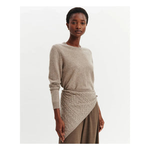 Bompard - Sacha Triangle Cashmere Scarf | Icy brown