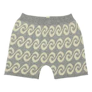 Bayiri - River Shorts Bio-Baumwollstrick | Grau