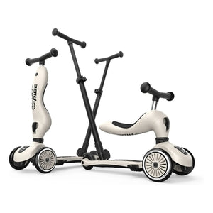 Scoot & Ride - Highwaykick 1 Push&Go evolutiver Roller | Beige