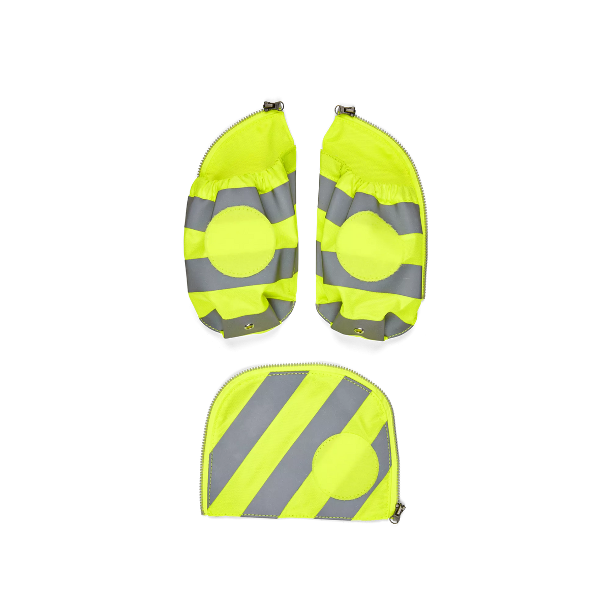 Ergobag - Side Pocket Fermuar Seti With Reflective Yellow