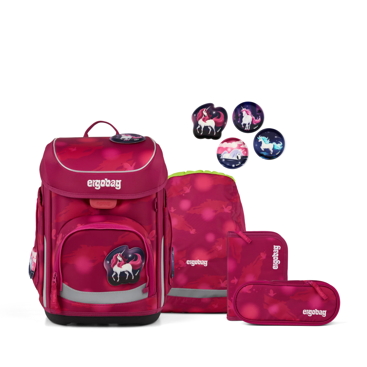 Ergobag - Mochila Escolar Cubo Set Bearicorn