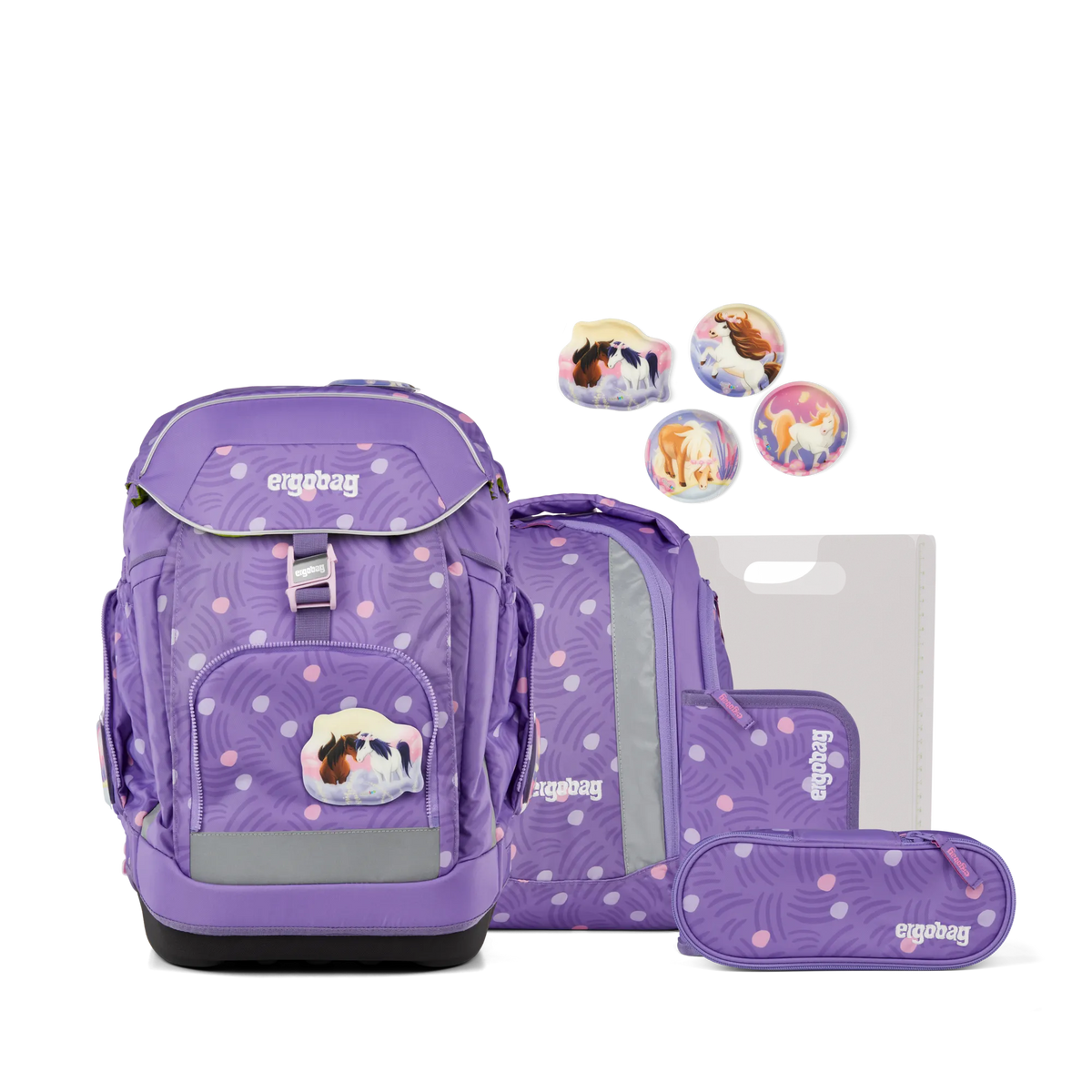 Ergobag - Pack Okul Çantası Seti Ponybearadise