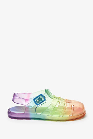 Weiter – Rainbow-Kinder-Gelee-Sandalen mit weicher Sohle – 25,5