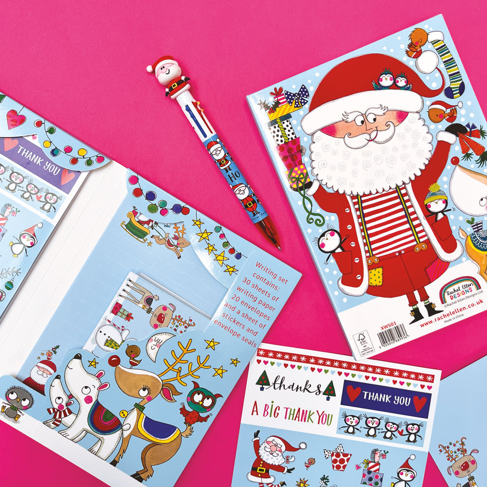 Rachel Ellen - Christmas Thank You Mektup Yazma Seti