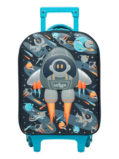 Smiggle - Blast Off Junior Anaokulu ve Kreş Çekçekli Valiz