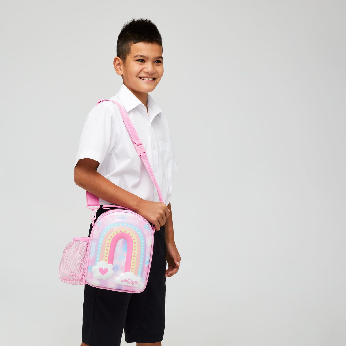 Smiggle - Bright Side Askılı Çift Katlı Beslenme Çantası