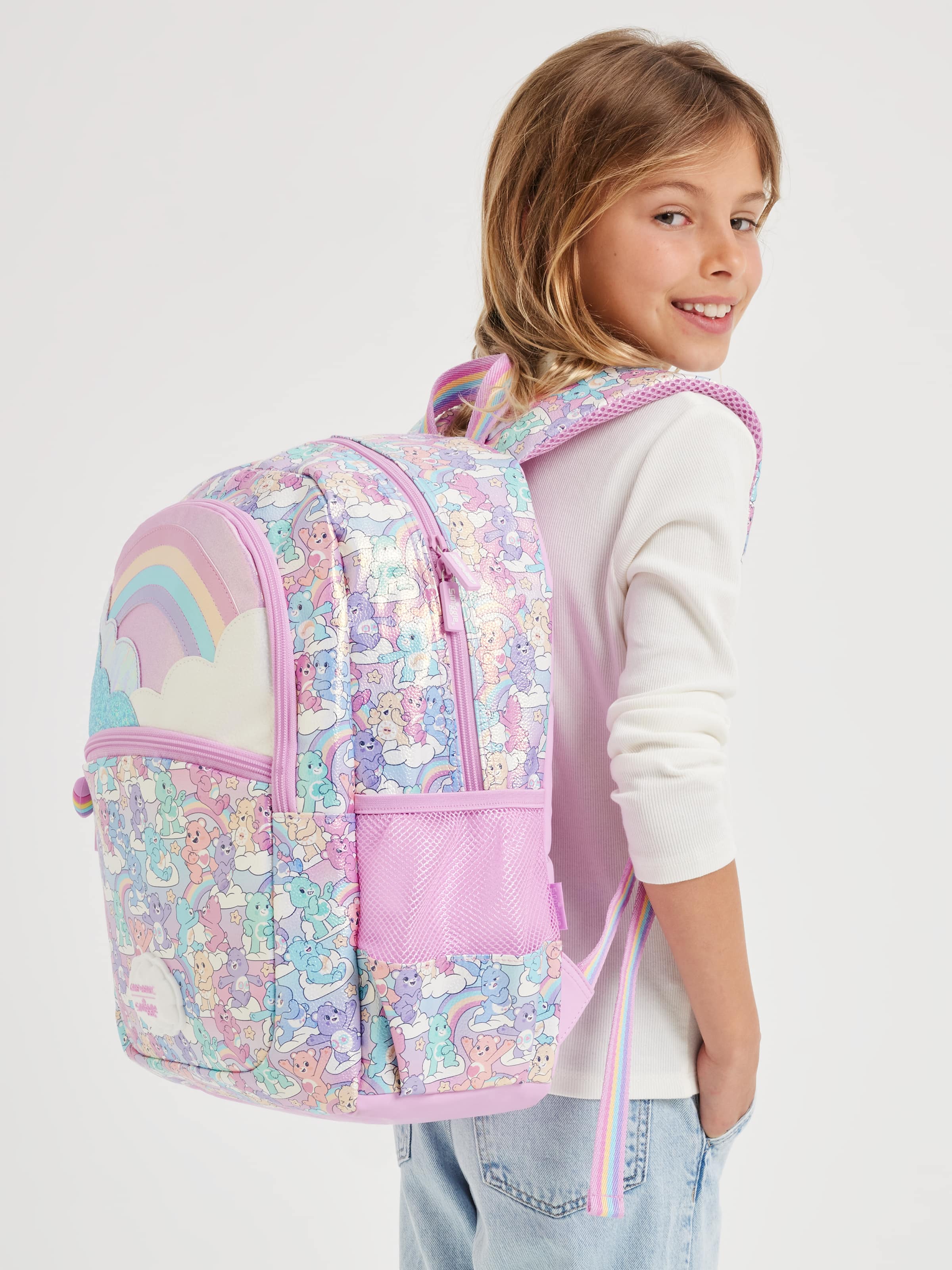 Smiggle - Care Bears 3'lü Okul Çanta Seti