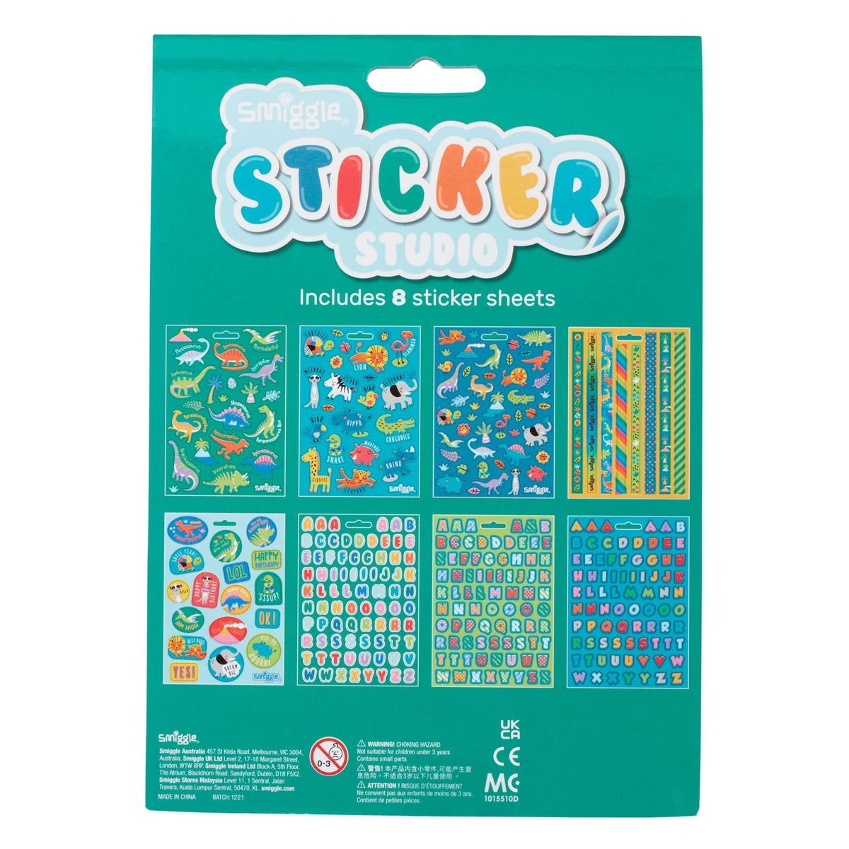 Smiggle - Çıkartma Stüdyosu Kitabı