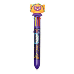 Smiggle - Hangry Heroes 8 Renkli Gökkuşağı Tükenmez Kalemi