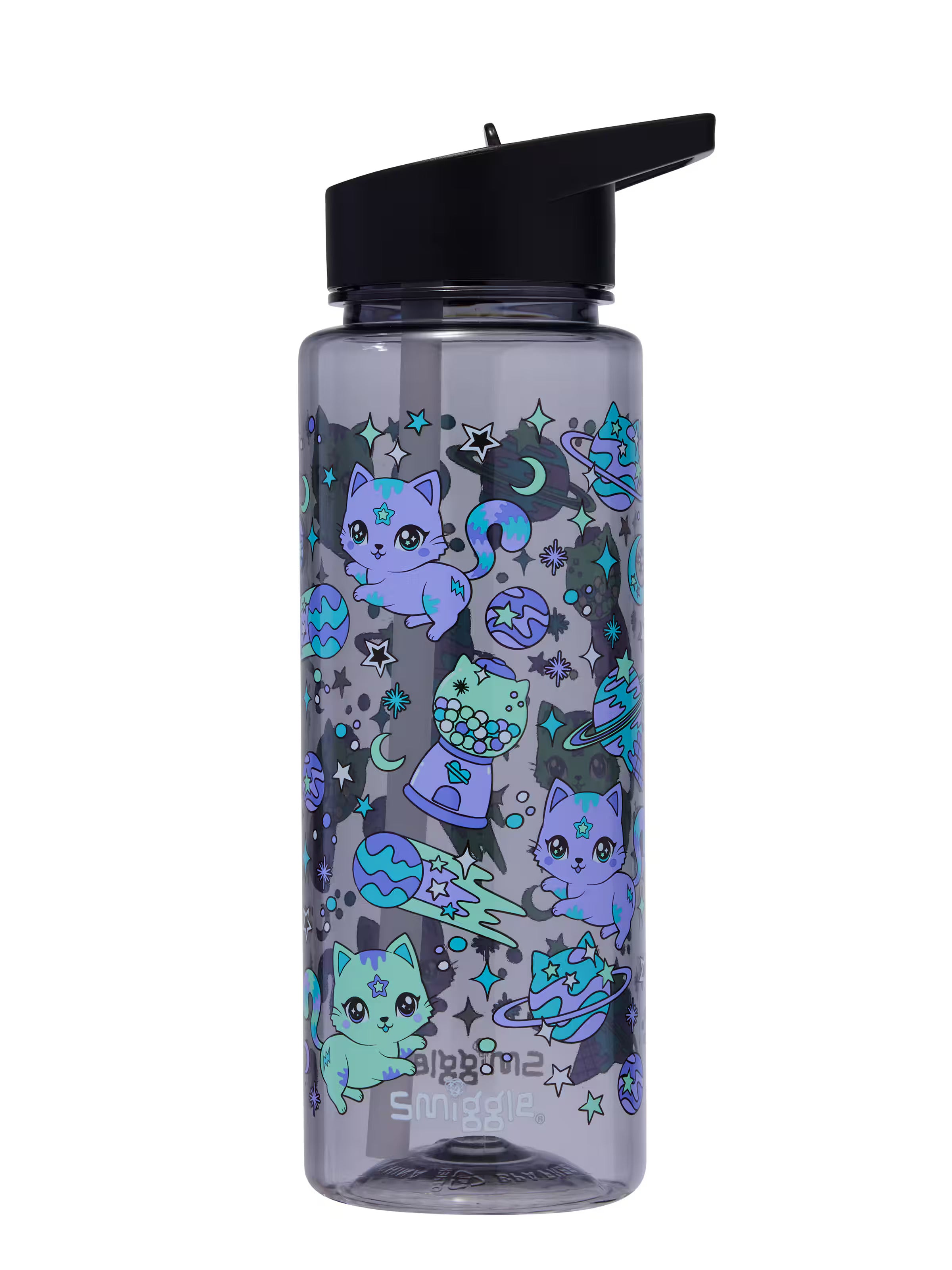 Smiggle - Rush Pipetli 740ML BPA İçermeyen Suluk