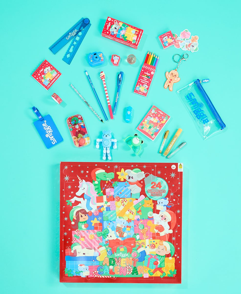 Smiggle Smiggle - 2026 Noel Takvimi Kırtasiye ve Oyuncak Seti