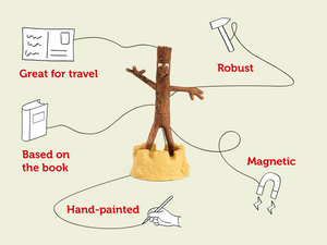 Tonies - Julia Donaldson Stick Man İngilizce Hikaye ve Şarkı Sesli Figür