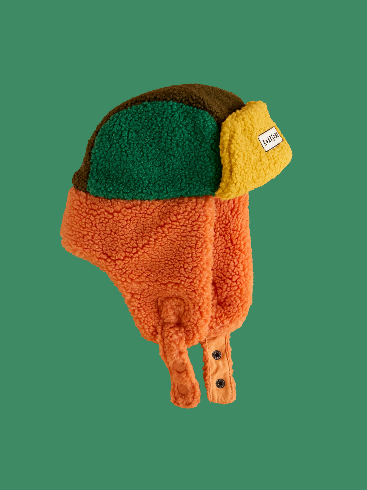 Roarsome - Kinder-Wintermütze - Grün/Orange