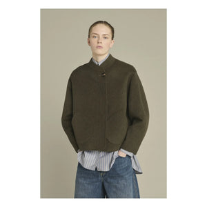 Soeur - Windsor Abrigo de Lana | Caqui Mixto