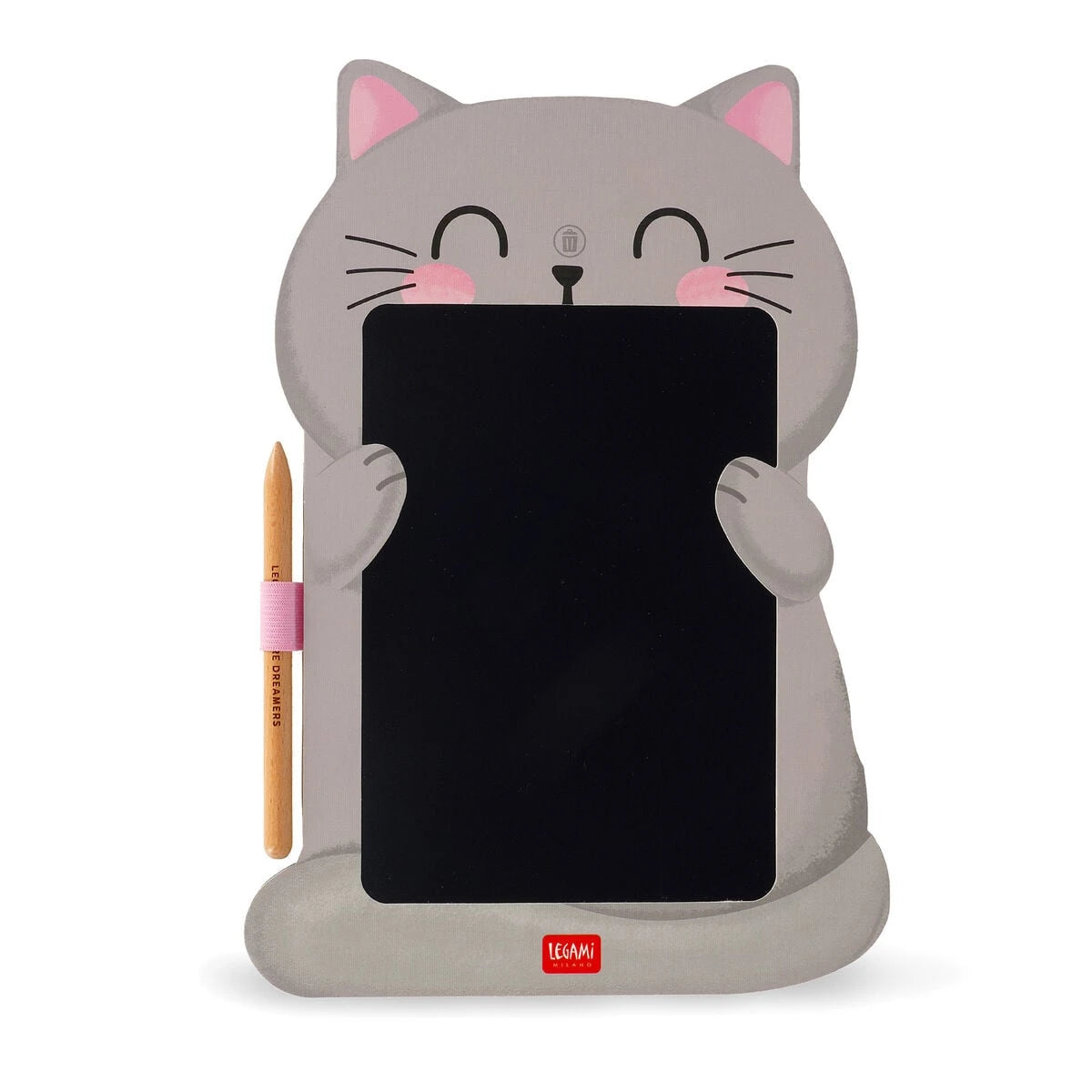 Legami - Kitty Portable LCD Drawing Board in Cardboard - Sihir Sketch Board