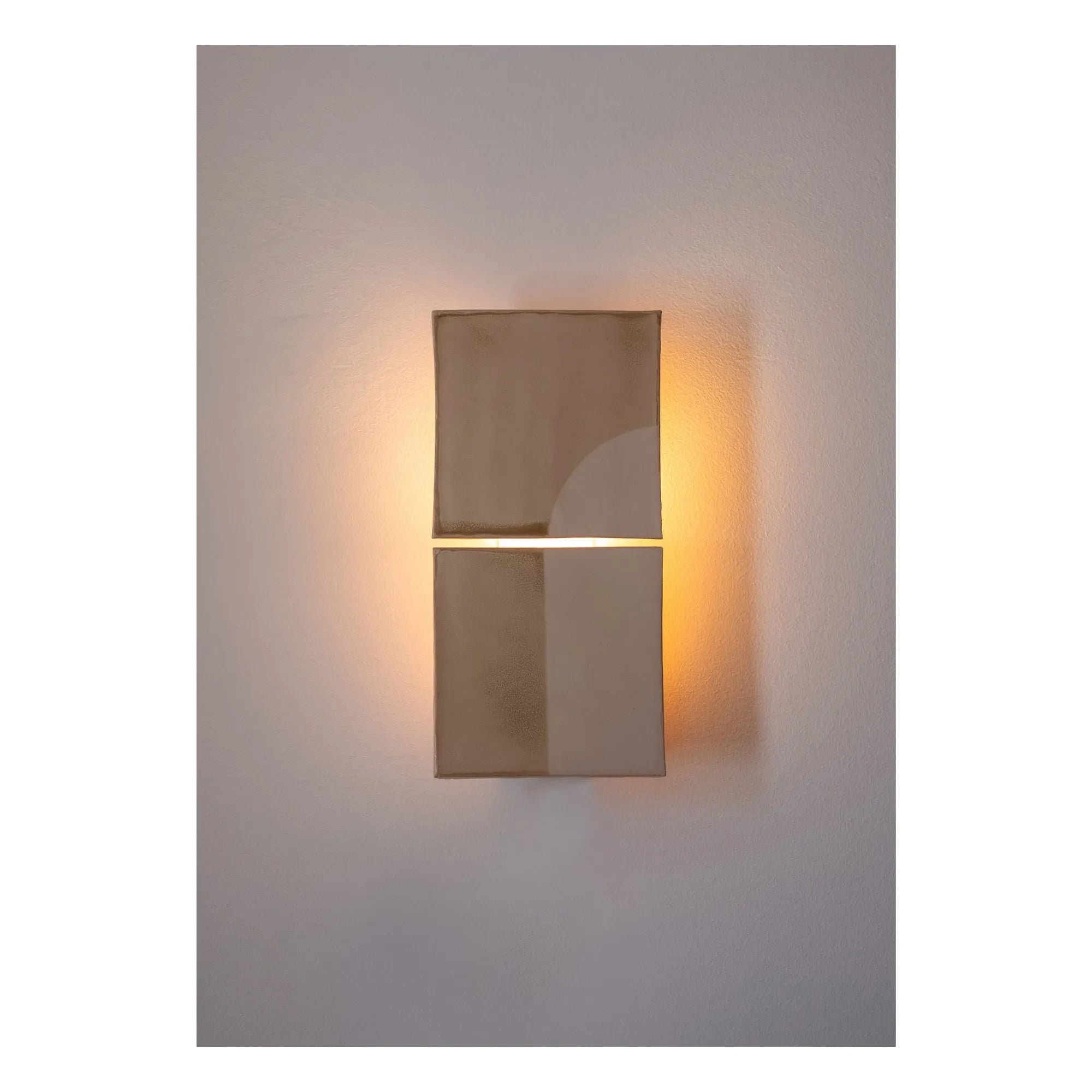 Violaine d'Harcourt - Duvar aplik Tiles | Krem