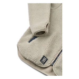 Liewood - Nelson Jacke aus recycelter Sherpa-Faser | Haferflocke