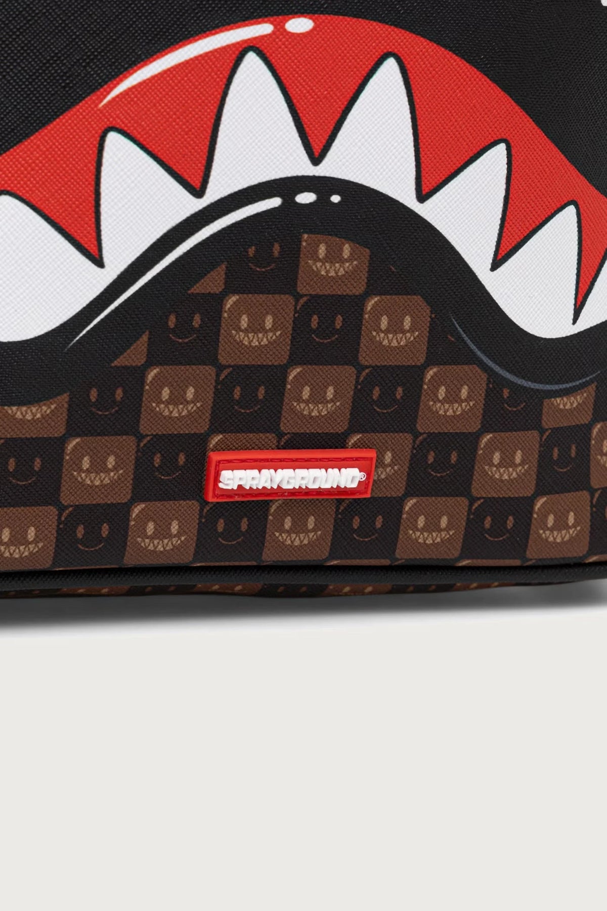 Sprayground - Mochila Marrón de Tiburones en París 910B9305NSZ