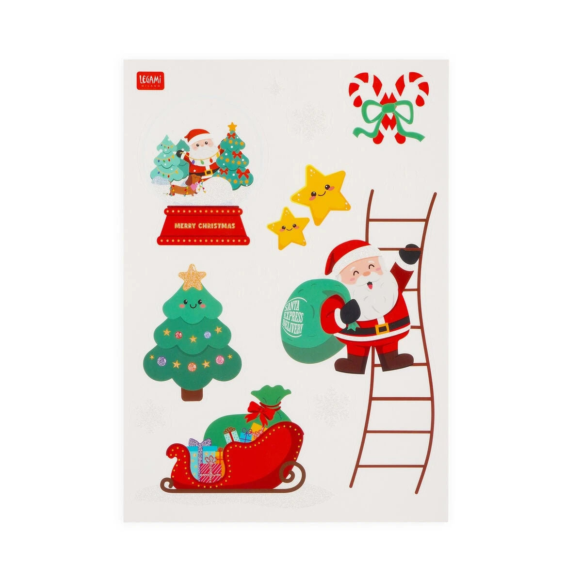 Legami - Seti 75 Static Cling Window Stickers - Windo-Wow