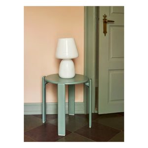 Hay - Apollo Opal Glass Table Lamp | White