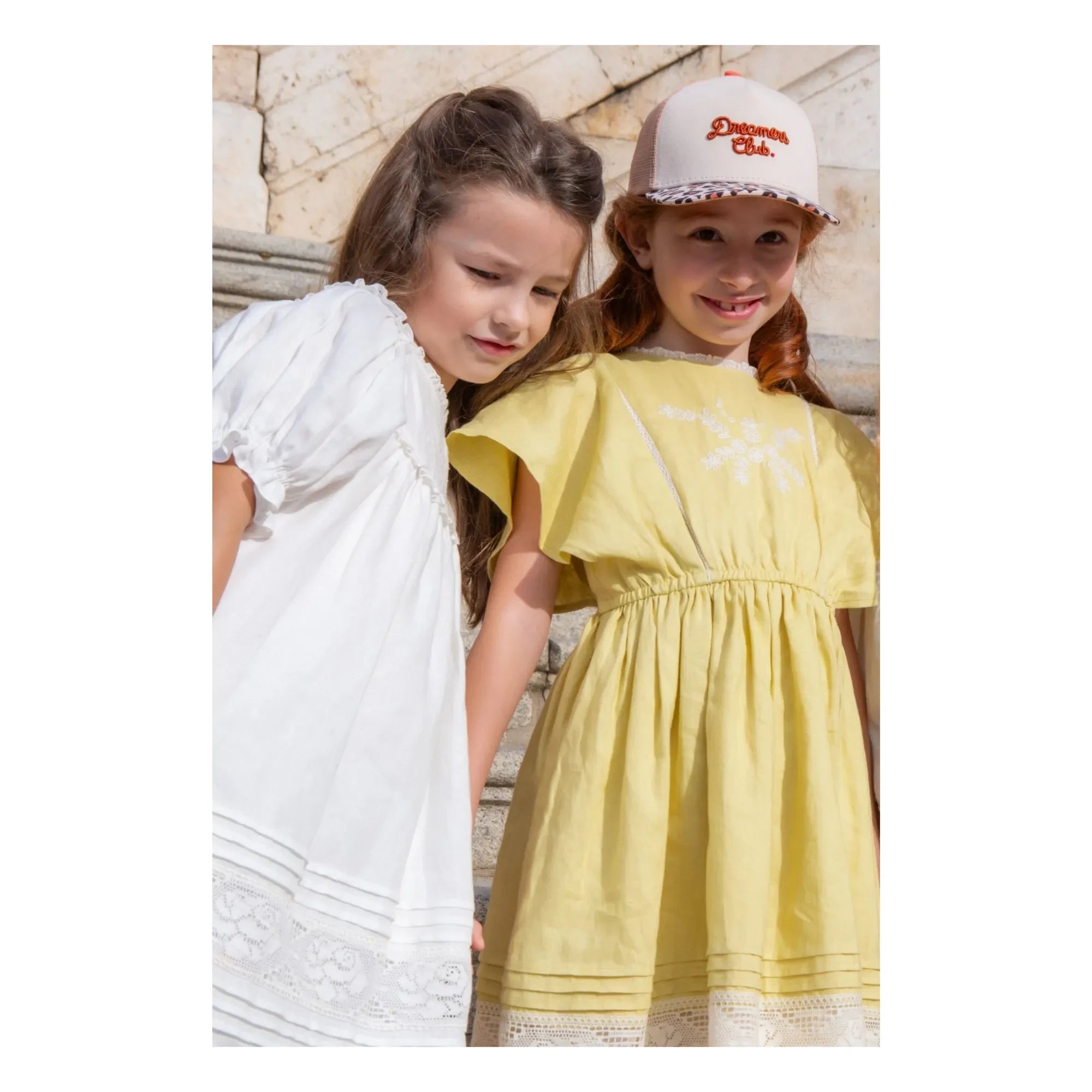 C'era Una Volta – Kaya-Kleid | Weiß