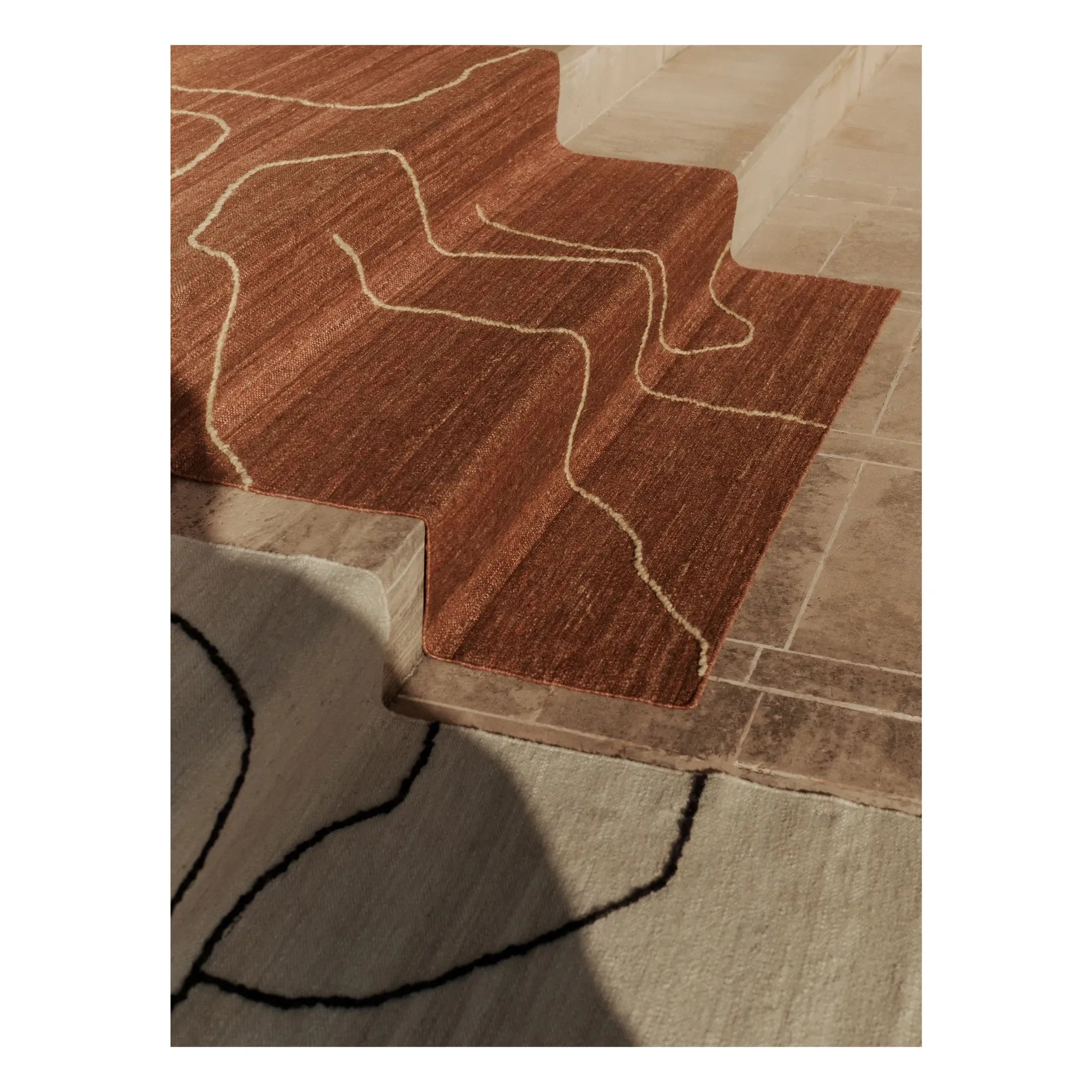 Ferm Living - Gesso Korbgeflecht | Terrakotta