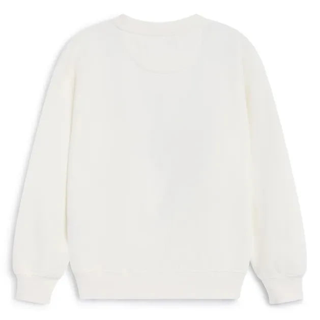the new society - Smiley Sweatshirt | Beyaz
