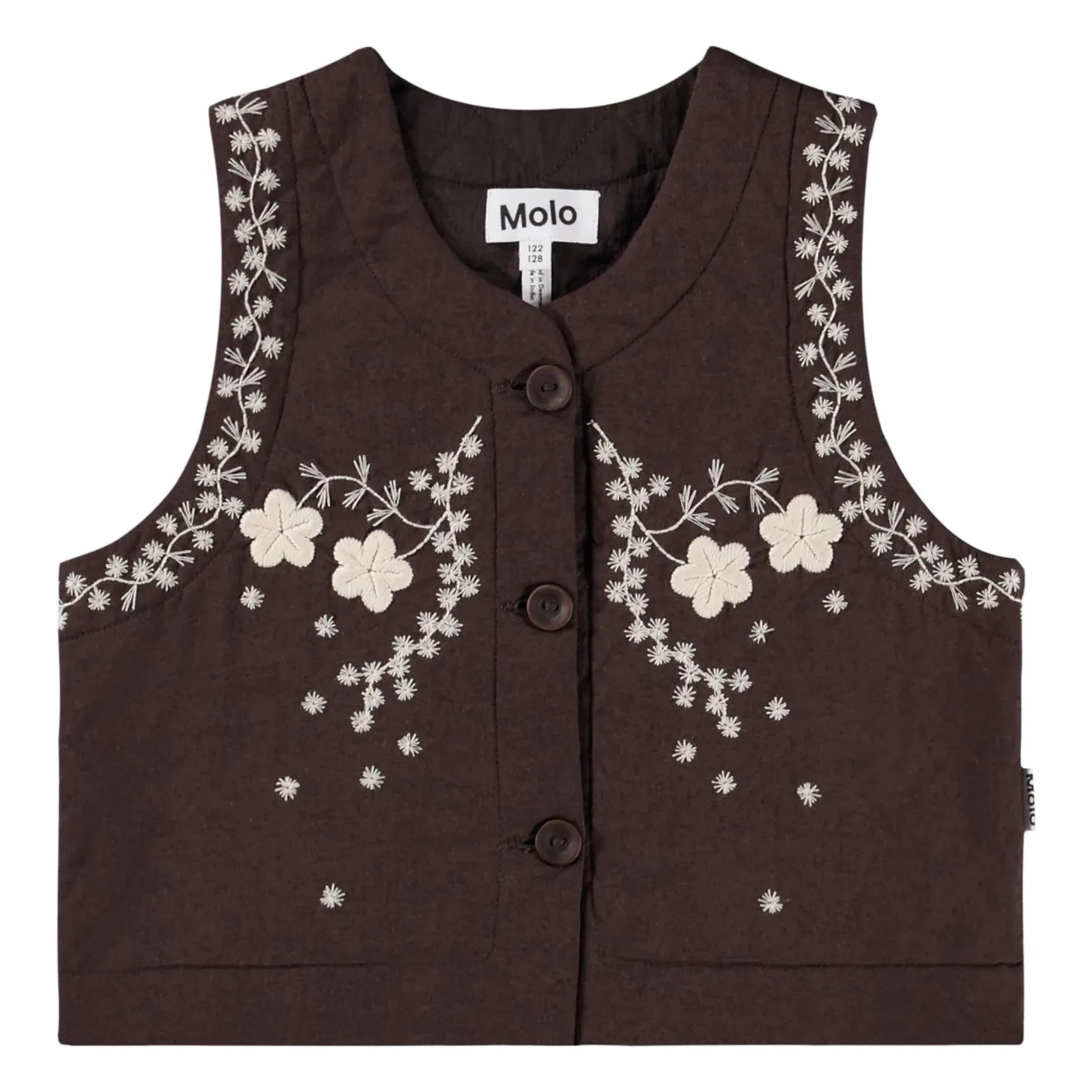 Molo - Heather Çiçek Desenli Kolsuz Yelek