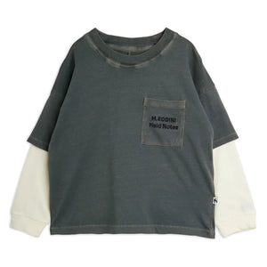 Mini Rodini - M.Rodini T-Shirt aus Bio-Baumwolle | Grau