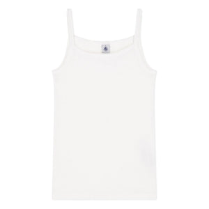 Petit Bateau - Cocotte Bio-Baumwoll-Unterhemd | Weiß