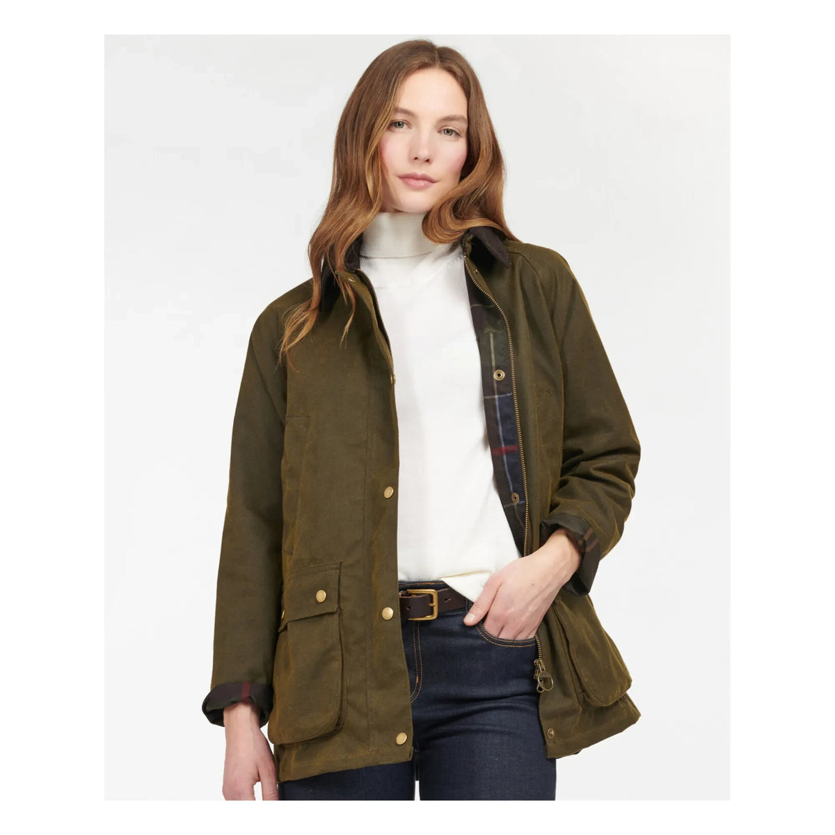 Barbour - Chaqueta encerada Acorn | Caqui