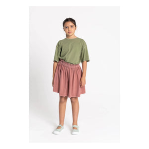 Smallable Kid - Nils Organic Cotton T-shirt | Light Khaki