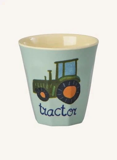 Rice - ABC Melamin Bardaklar - 6'lı Set | Açık mavi