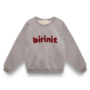 birinit - Sweat Birinit Organik Pamuk | Gri