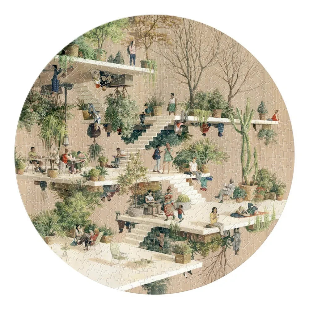 Londji - Gravity 500 Parça Yuvarlak Puzzle