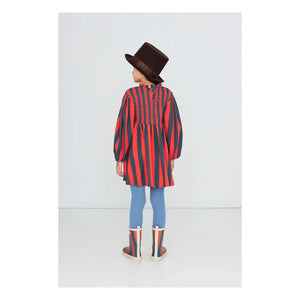 Tinycottons - Striped Dress | Red