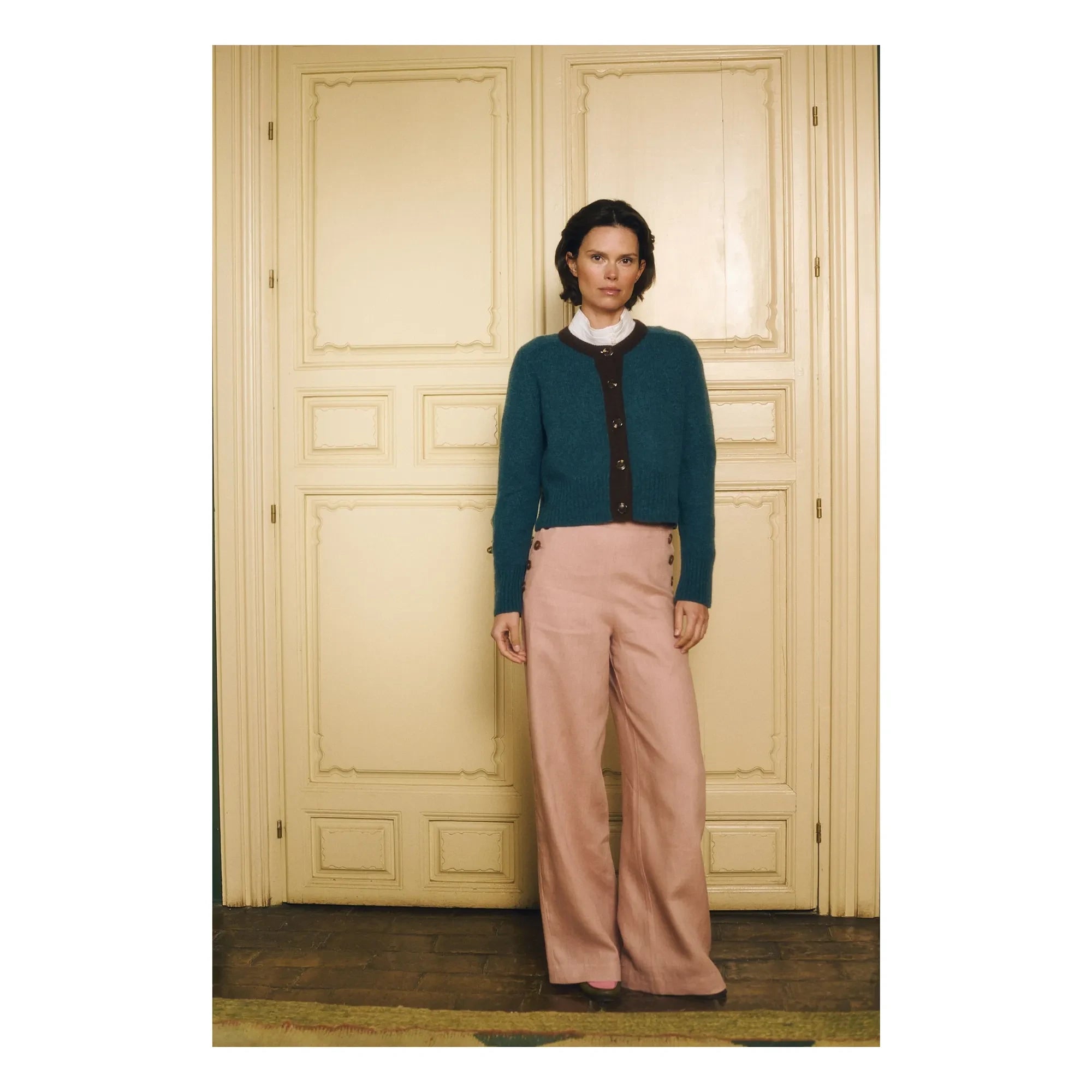 Maria de la Orden - Pablo Keten Pantolon | Pembe