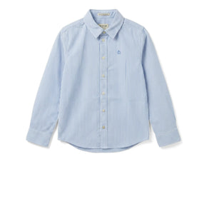 Scotch & Soda – Gestreiftes Oxford-Hemd | Blau