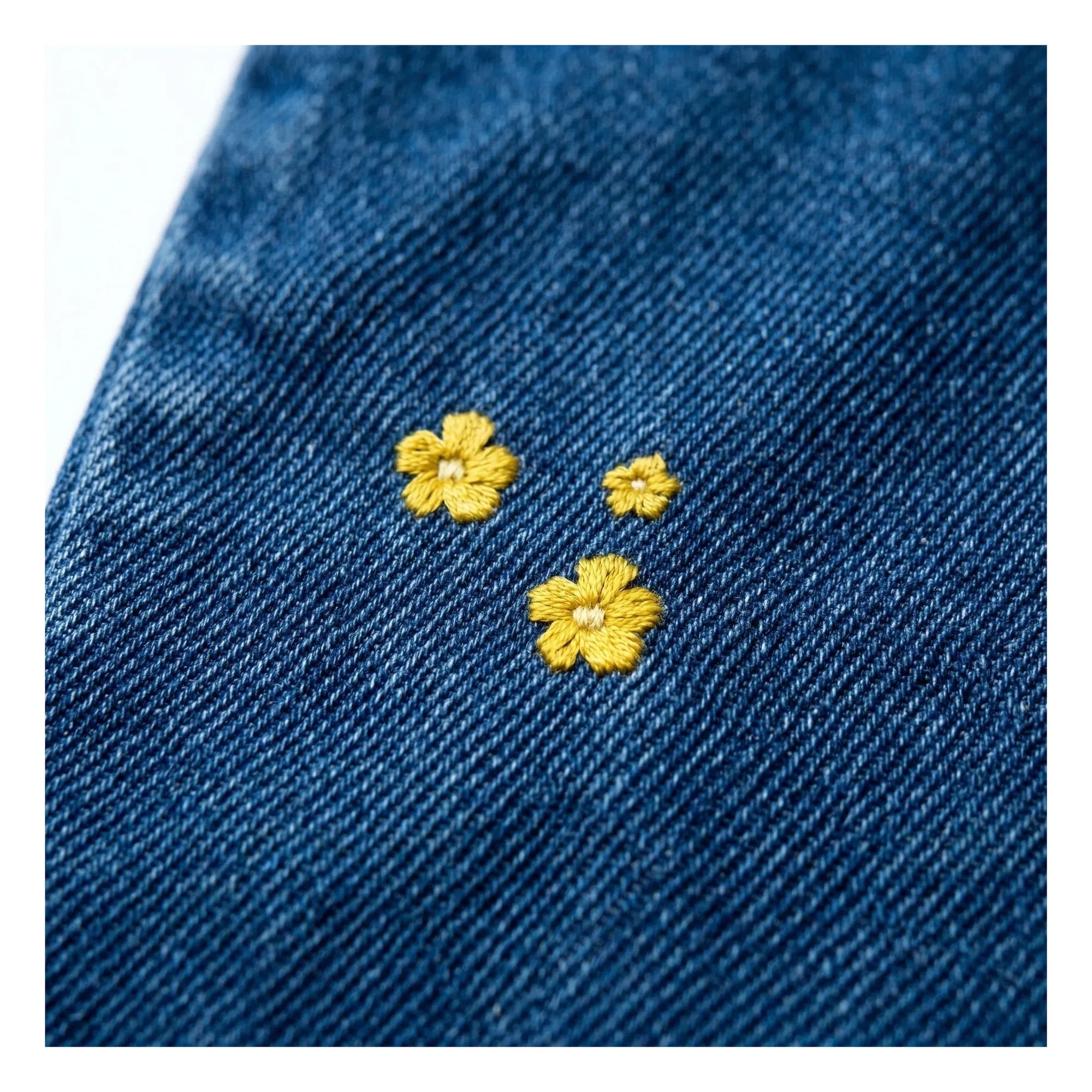 Hundred Pieces - Devi Önlük Elbise Çizme | Mavi