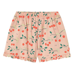Tinycottons - Cerises Bio-Baumwoll-Shorts | Rosa