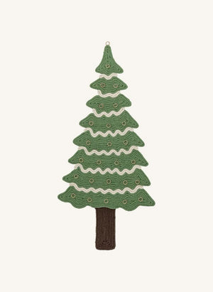 Bloomingville - Douglas pamuklu advent takvimi | Yeşil