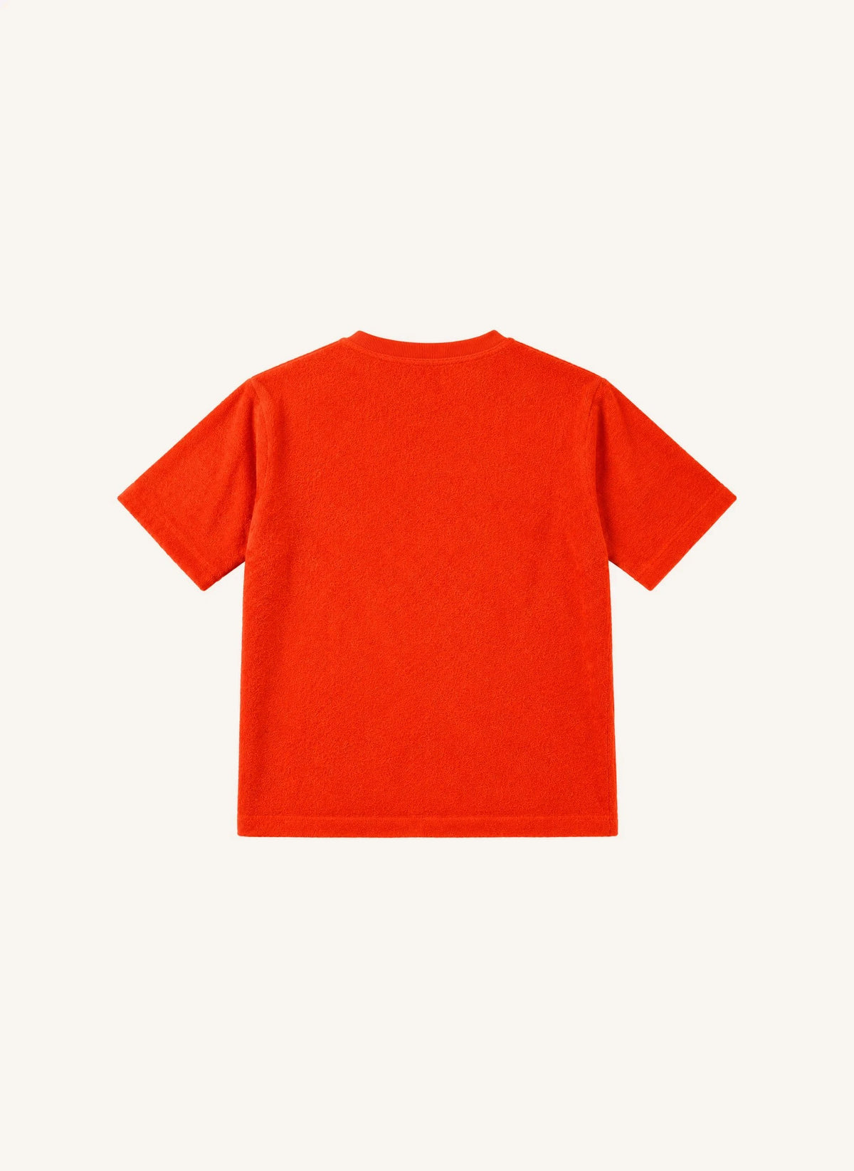 Repose AMS - Suéter Sin Mangas de Algodón Orgánico | Naranja