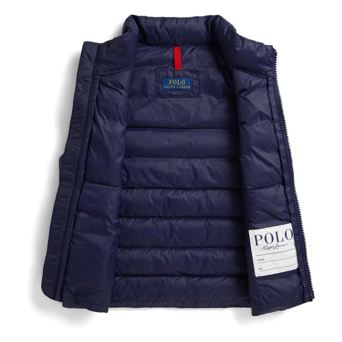 Ralph Lauren - Logo Kolluğu Olmayan Dolgu Yelek Geri Dönüştürülmüş Lifler | Lacivert