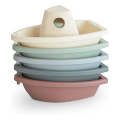 Mushie - Juguetes de baño - Set de 5 piezas