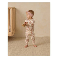 Quincy Mae - Bloom Bamboo pijama | Ivory
