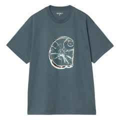 Carhartt WIP - Camiseta Shattered | Azul grisáceo