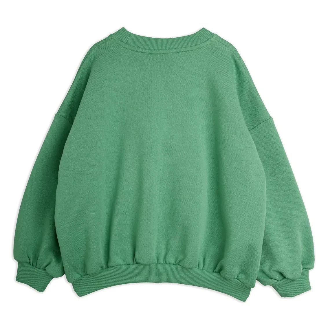 Mini Rodini - Besticktes Bio-Baumwoll-Sweatshirt mit Elefanten-Detail | Grün