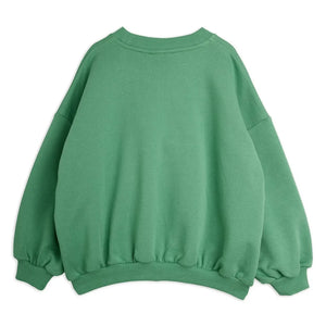 Mini Rodini - Besticktes Bio-Baumwoll-Sweatshirt mit Elefanten-Detail | Grün