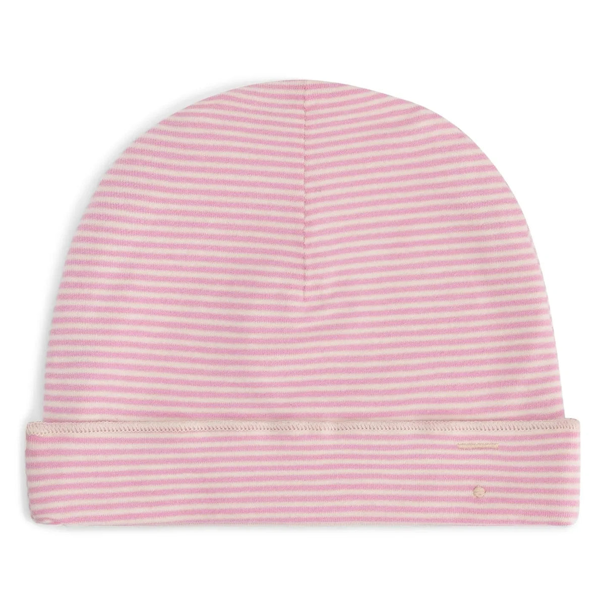 Gray Label - Organik pamuklu çizgili şapka | Pembe